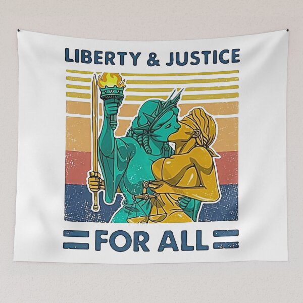 Item preview, With Liberty And Justice For All designed and sold by Windasari29.