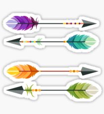 Hipster Arrows Sticker