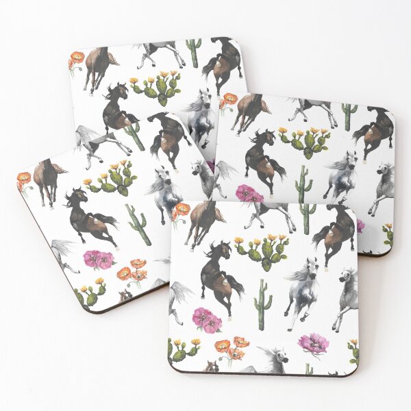 Item preview, Cactus Horse Pattern designed and sold by CheekyChicChic.