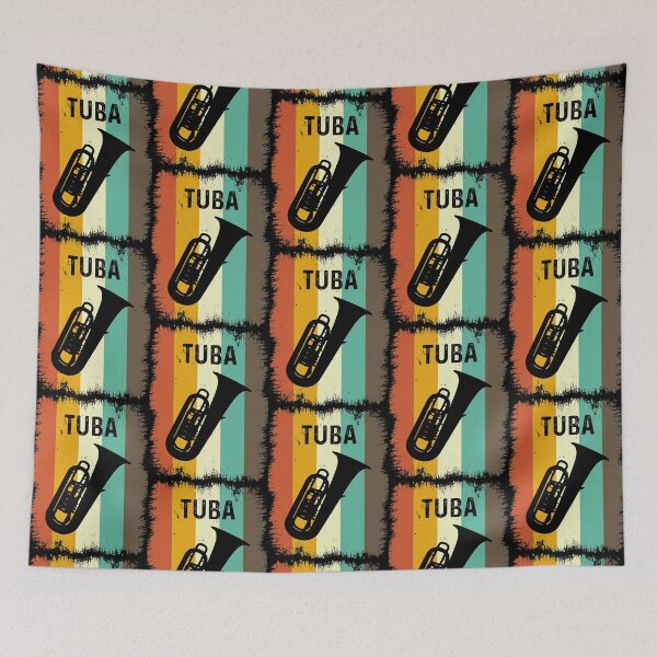 Item preview, Vintage Tuba designed and sold by Vanthuandesign.
