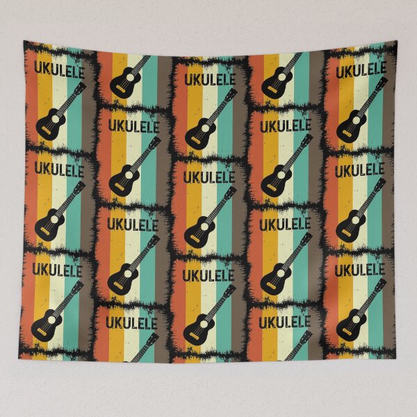 Artikelvorschau, Vintage-Ukulele entworfen und verkauft von Vanthuandesign.