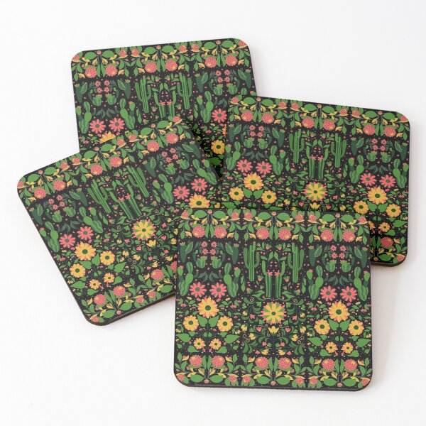 Item preview, succulents floral trendy bright colors pattern designed and sold by cutecrazytshirt.