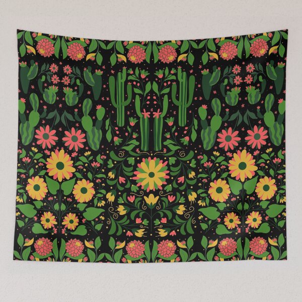 Item preview, succulents floral trendy bright colors pattern designed and sold by cutecrazytshirt.