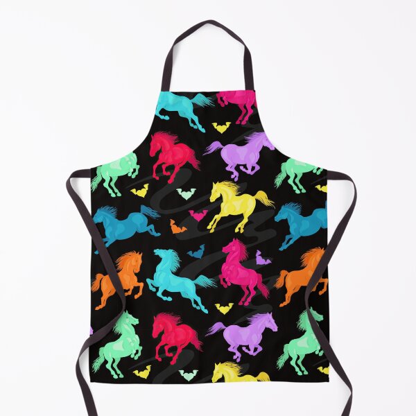 Item preview, Colorful Running Horse Pattern designed and sold by CheekyChicChic.
