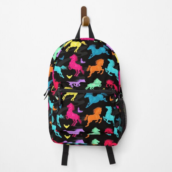Item preview, Colorful Running Horse Pattern designed and sold by CheekyChicChic.