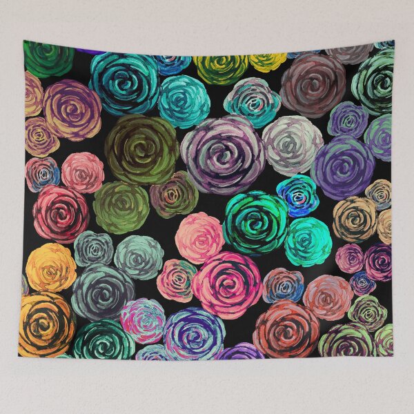 Item preview, succulents watercolor trendy bright colors pattern designed and sold by cutecrazytshirt.