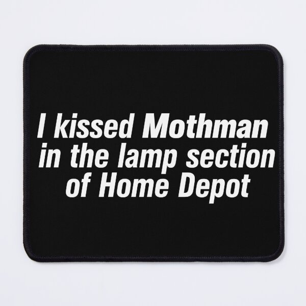 Item preview, I kissed Mothman designed and sold by since-here.