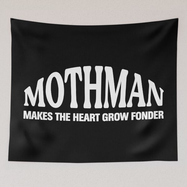 Item preview, Mothman makes the heart grow fonder designed and sold by since-here.