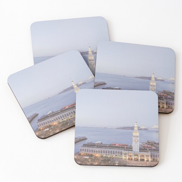 Item preview, Dusk at the Ferry Building, San Francisco #1 designed and sold by ywphotos.