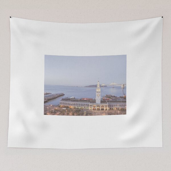 Item preview, Dusk at the Ferry Building, San Francisco #1 designed and sold by ywphotos.