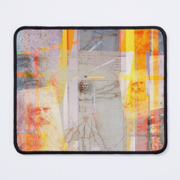 Item preview, Leonardo da Vinci, illustration Vitruvian Man designed and sold by Mauswohn.