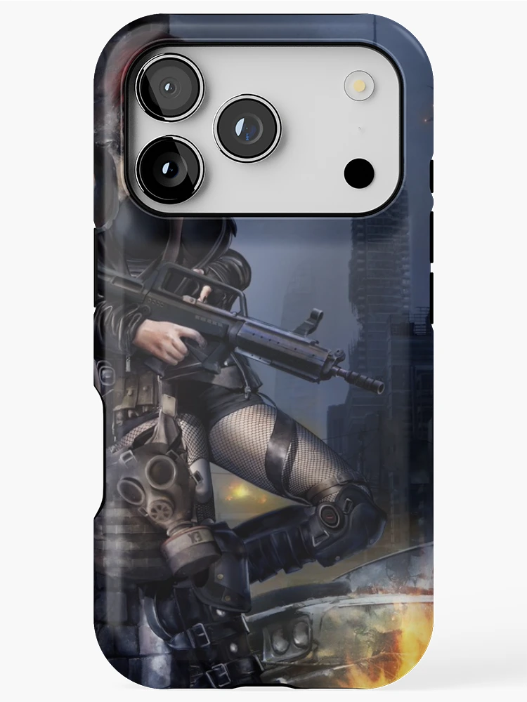Thumbnail 1 of 4, iPhone Case, Red Riding Hell designed and sold by 01Graphics.