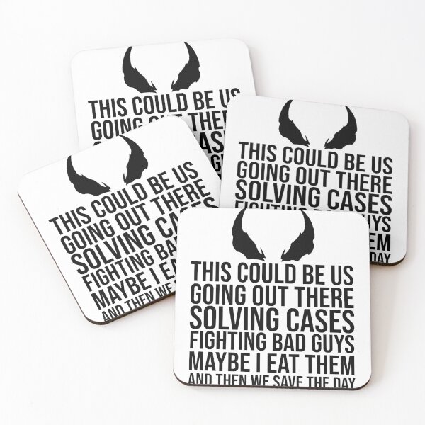 Item preview, This could be us going out there solving cases fighting bad guys maybe I eat them and then we save the day Quote designed and sold by sarahxxdll.