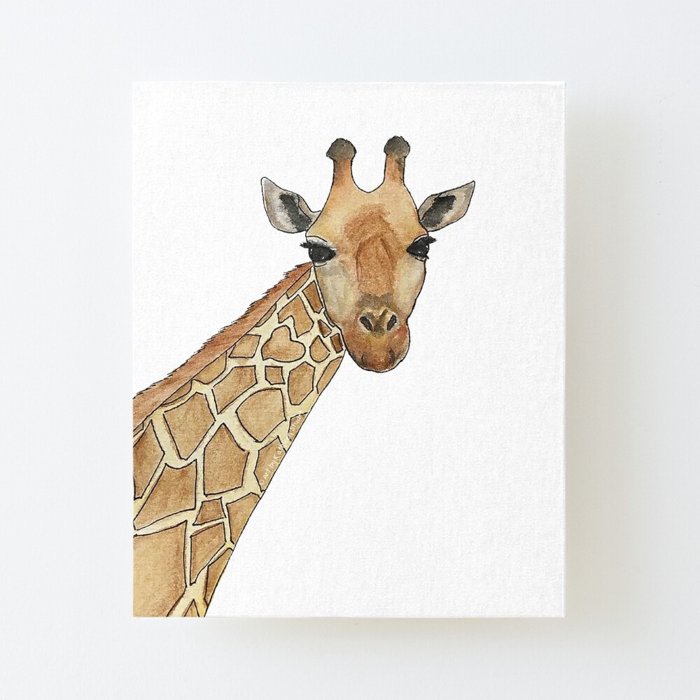 Giraffe - Watercolour - Animal Art