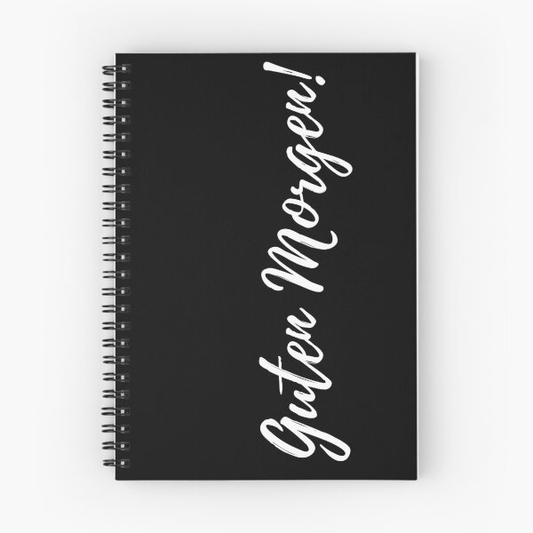 Artikelvorschau, Guten Morgen! Einfaches minimalistisches Design in Schwarzweiß entworfen und verkauft von EndlessDoodles.
