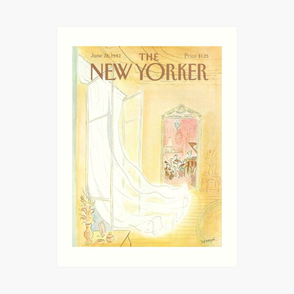 the new yorker Art Print