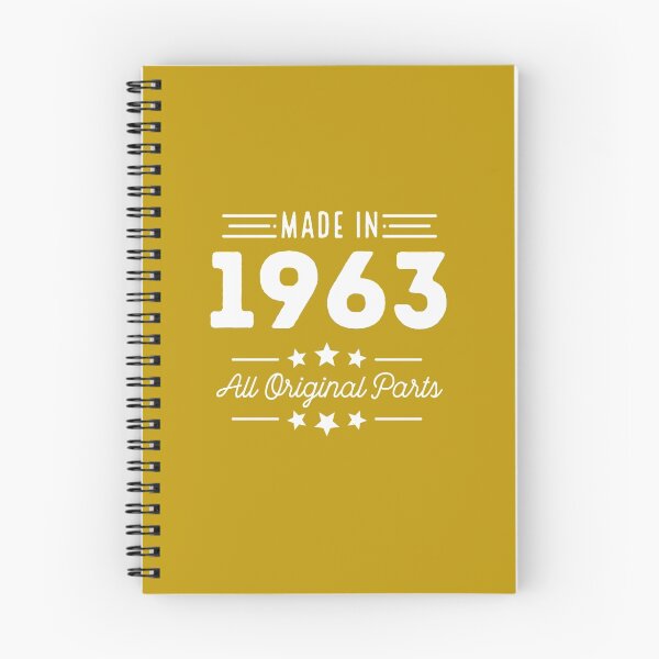 Item preview, Made In 1963 All Original Parts 53rd Birthday Gift T-Shirt designed and sold by AlwaysAwesome.