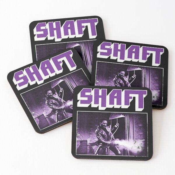 Item preview, SHAFT Purple Duotone (Distressed)  designed and sold by Edwasamy82.