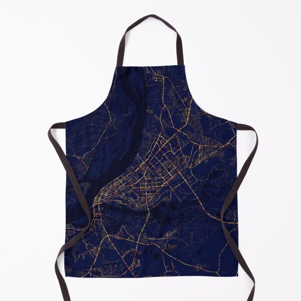 Item preview, Samara, Russia Map - City At Night designed and sold by deMAP.