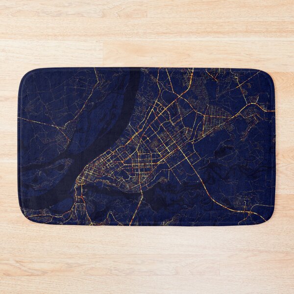 Item preview, Samara, Russia Map - City At Night designed and sold by deMAP.