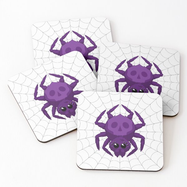 Item preview, Purple Skull Spider designed and sold by SageHartArt.