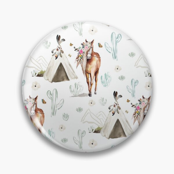 Item preview, Free Spirit Horse Pattern designed and sold by CheekyChicChic.
