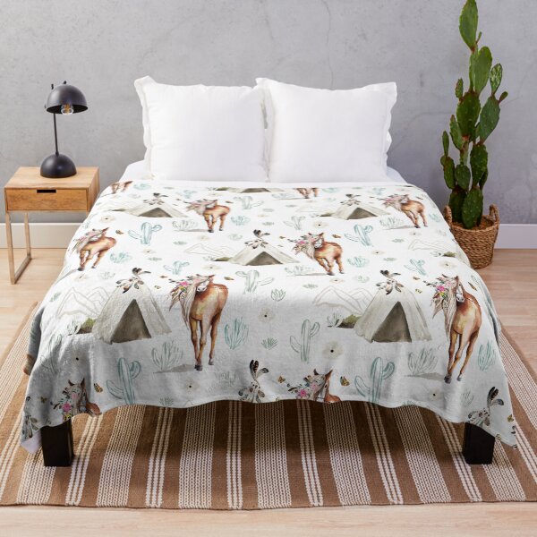 Item preview, Free Spirit Horse Pattern designed and sold by CheekyChicChic.
