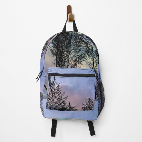 Item preview, Bamboo and a Greek evening sky in autumn - atmospheric photo design designed and sold by kikidu21.