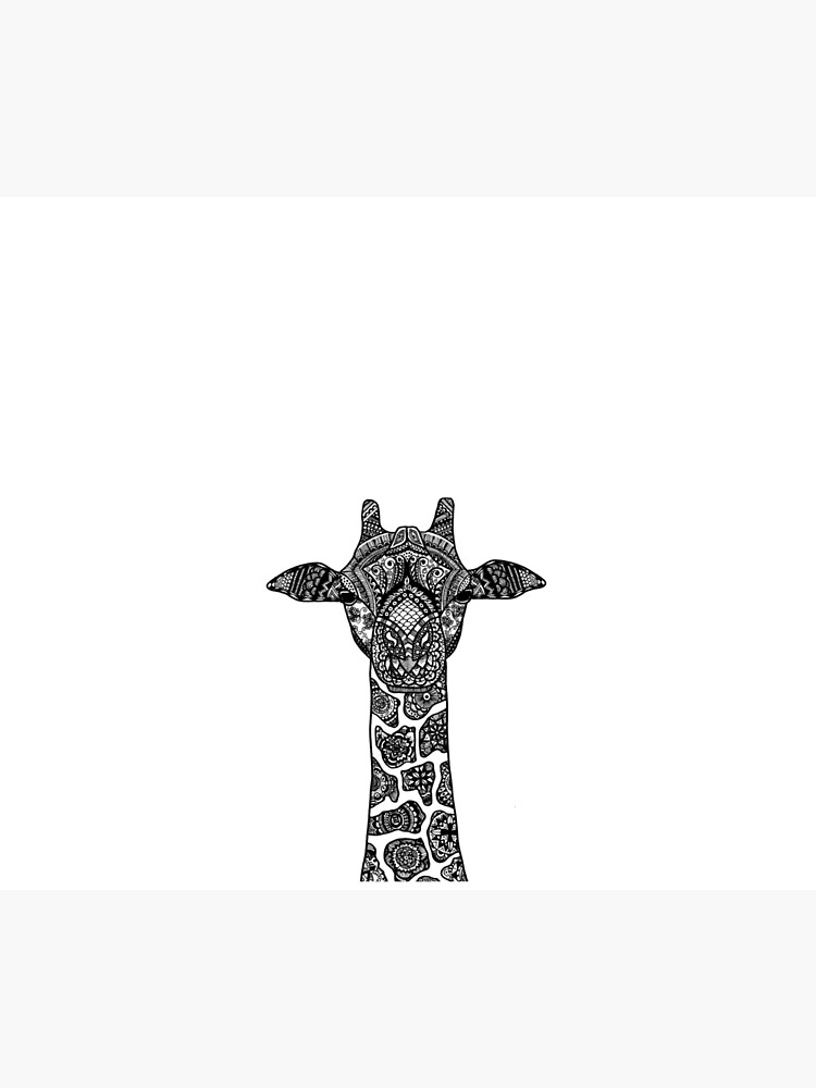 Mandala Giraffe Duvet Cover By Bellalolite Redbubble