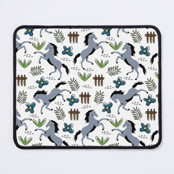 Item preview, Horse Doodle Pattern designed and sold by CheekyChicChic.