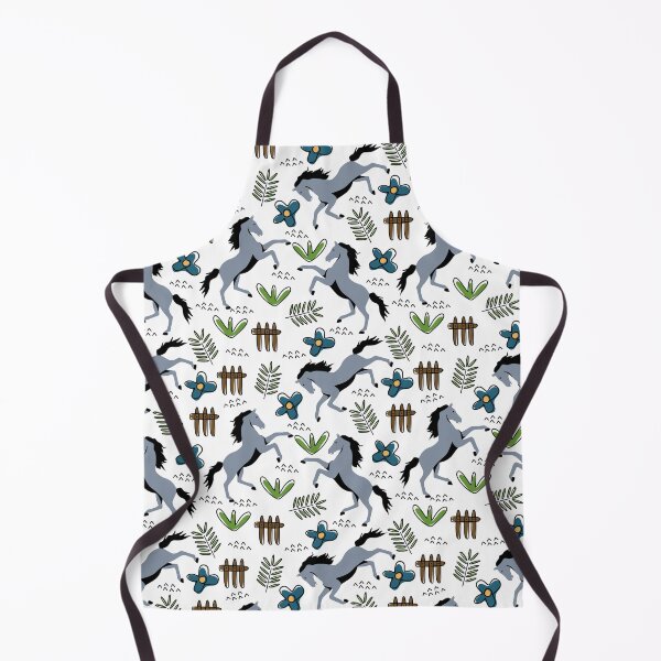 Item preview, Horse Doodle Pattern designed and sold by CheekyChicChic.