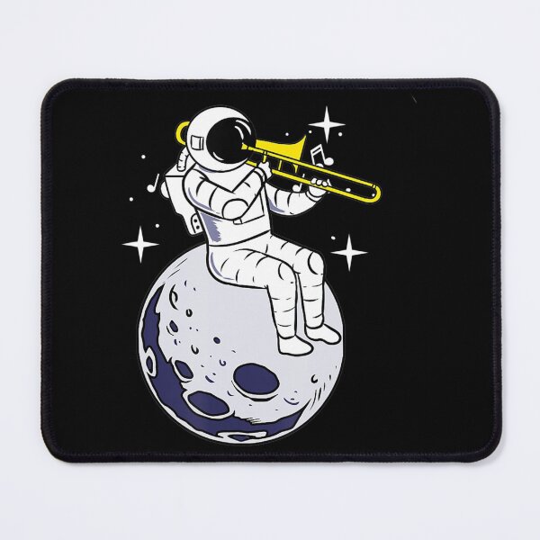 Item preview, Astronaut Playing Trombone designed and sold by VeronikaKraus.