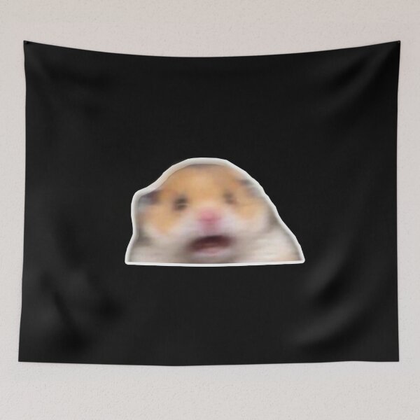 Item preview, Funny hamster sticker designed and sold by Life-chang.