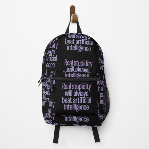 Item preview, Real stupidity will always beat artificial intelligence. v.3 designed and sold by x1brett.