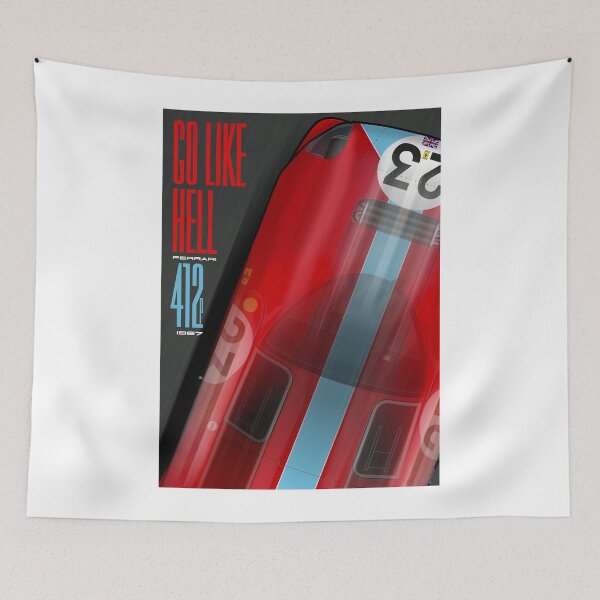 Item preview, Go like Hell 412P designed and sold by Theodor Decker.