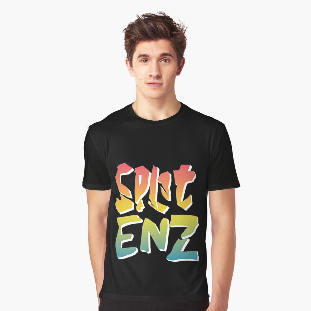 Split Enz / Minimalist Graphic Artwork Design - Split Enz - T-Shirt