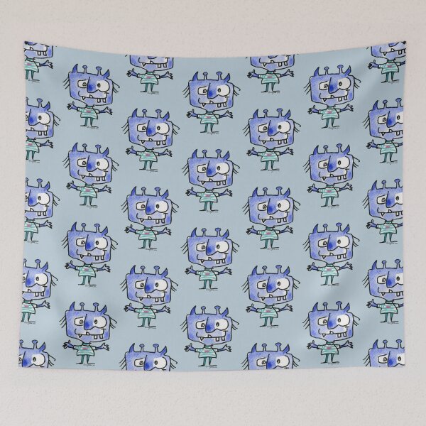 Item preview, Funny Cartoon Monstar Monster 022 designed and sold by Lillyarts.
