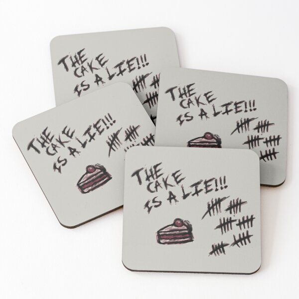 Item preview, THE CAKE IS A LIE !!! designed and sold by ChillerTyp.