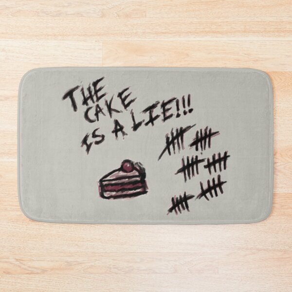 Item preview, THE CAKE IS A LIE !!! designed and sold by ChillerTyp.