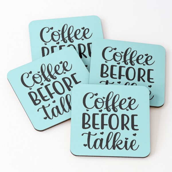 Item preview, Coffee before talkie designed and sold by FASHIONGALLERIA.