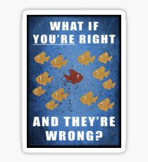 What if - Fargo Sticker