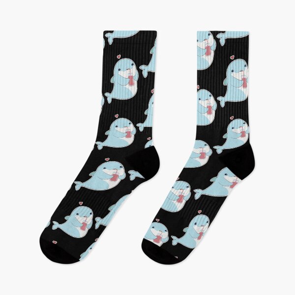 Item preview, Dolphin with Drink & Heart  designed and sold by duongthachth.