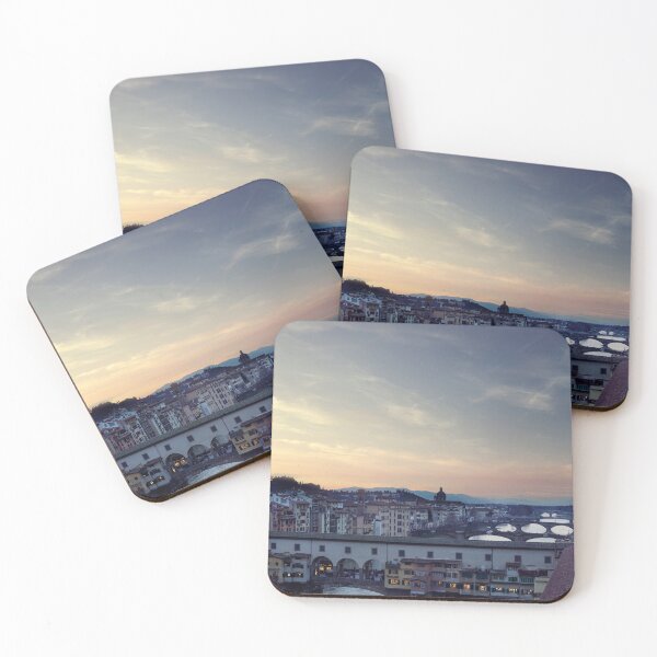 Item preview, Ponte Vecchio bridge in Florence at night, Tuscany, Italy designed and sold by Mikołaj Niemczewski.