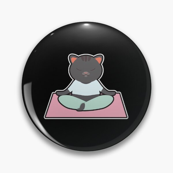 Item preview, Cat at Yoga with Yoga mat  designed and sold by duongthachth.