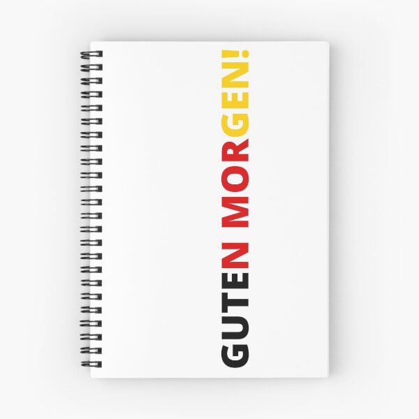 Artikelvorschau, Guten Morgen! Einfaches minimalistisches Design in den Farben Schwarz, Rot und Gelb der deutschen Flagge entworfen und verkauft von EndlessDoodles.