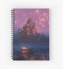 Tangled Lanterns! Spiral Notebook