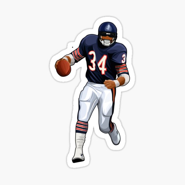 Walter Payton Stickers for Sale