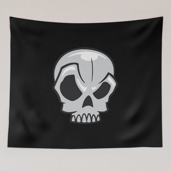 Item preview, Cartoon skull  designed and sold by rebsArt.