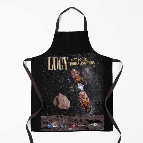 Item preview, NASA Lucy poster First to the Trojan asteroids designed and sold by SolidEarthArt.