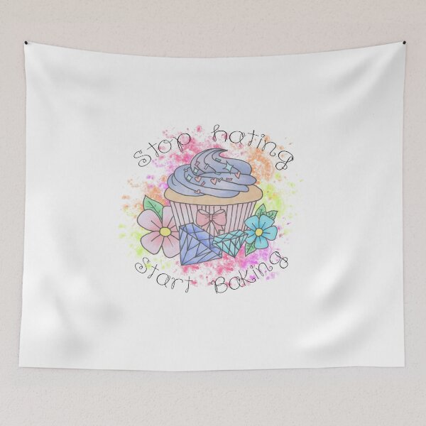 Item preview, Stop hating, start baking  designed and sold by laurajean1.